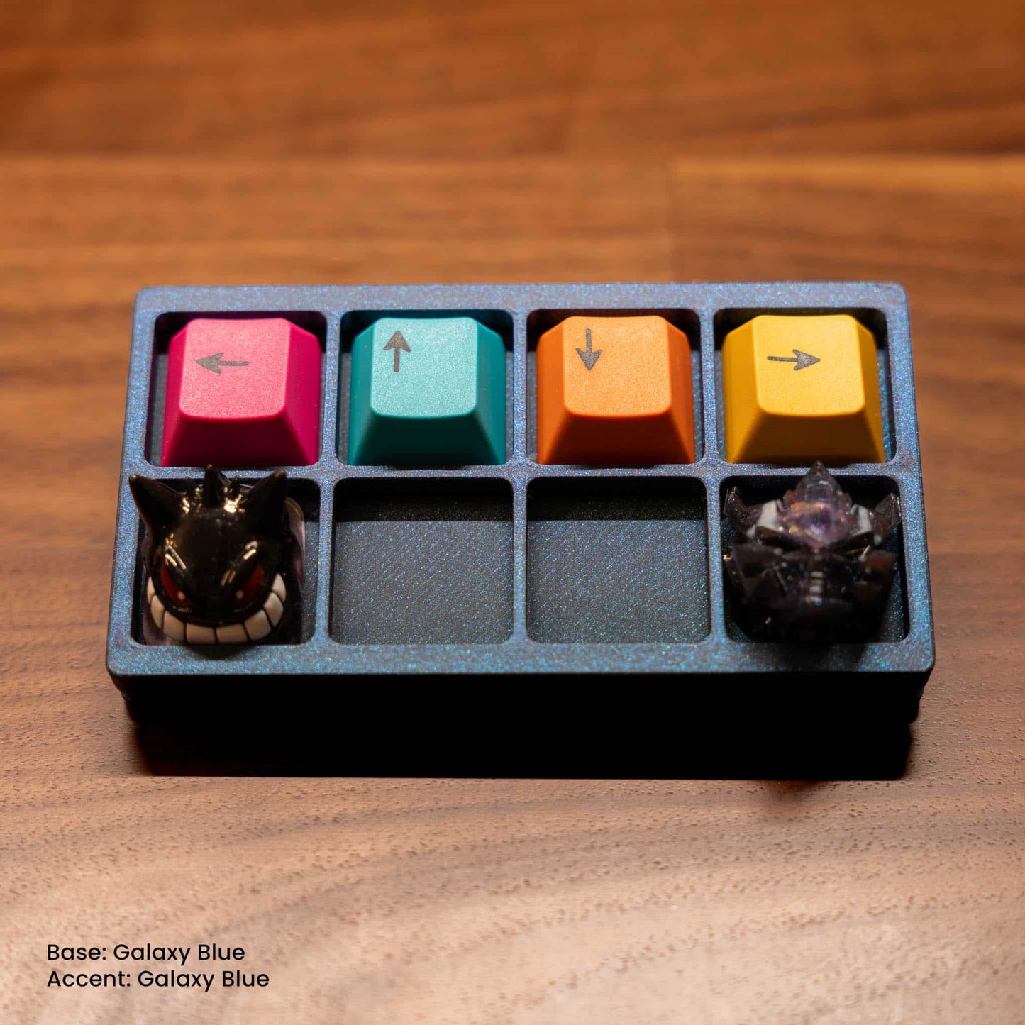 2x2 Artisan Keycap Display - Galaxy Blue