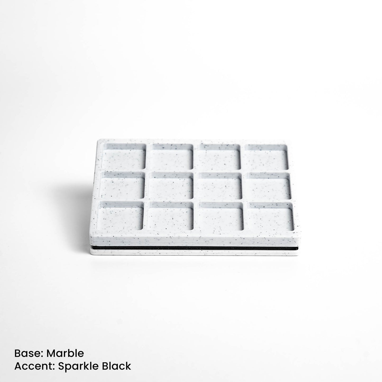 3x4 Artisan Keycap Display - Marble Black