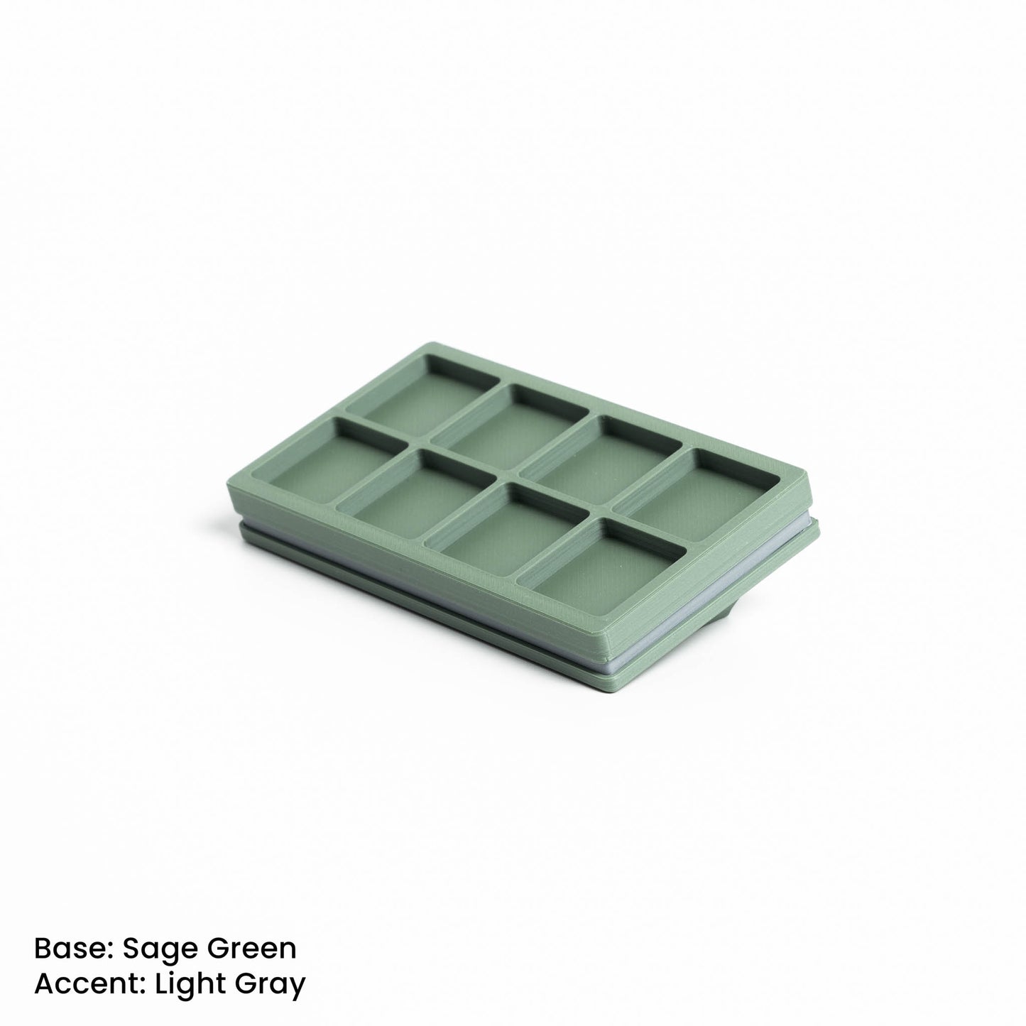 2x4 Artisan Keycap Display - Green Gray